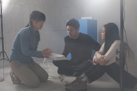 ELFS student directing actors