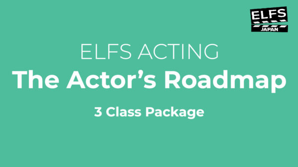 Actor's Roadmap 3 Class Package