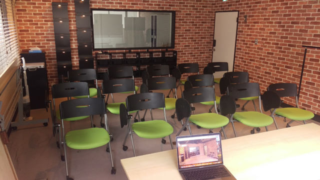 All set up for a class at our studio in Edogawabashi