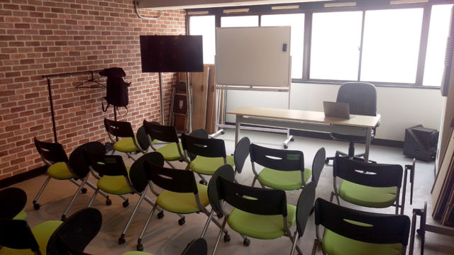 All set up for a class at our studio in Edogawabashi
